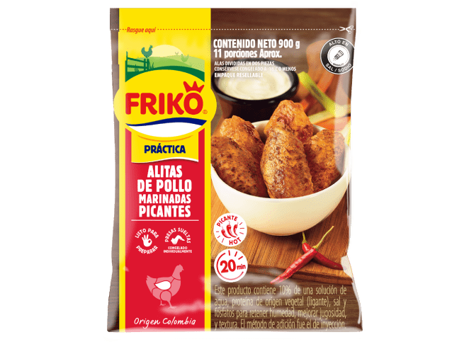 Alitas de Pollo Picantes