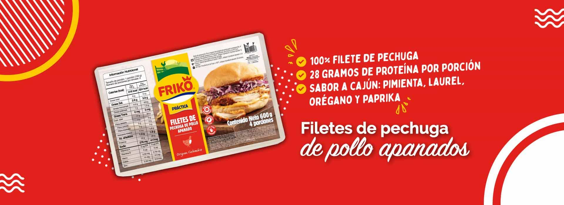 Productos de pollo Friko