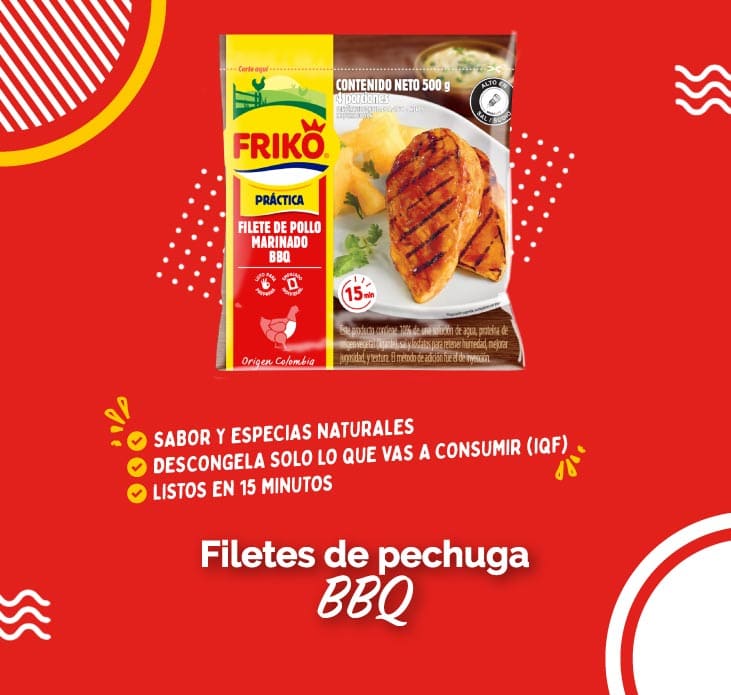 Productos de pollo Friko