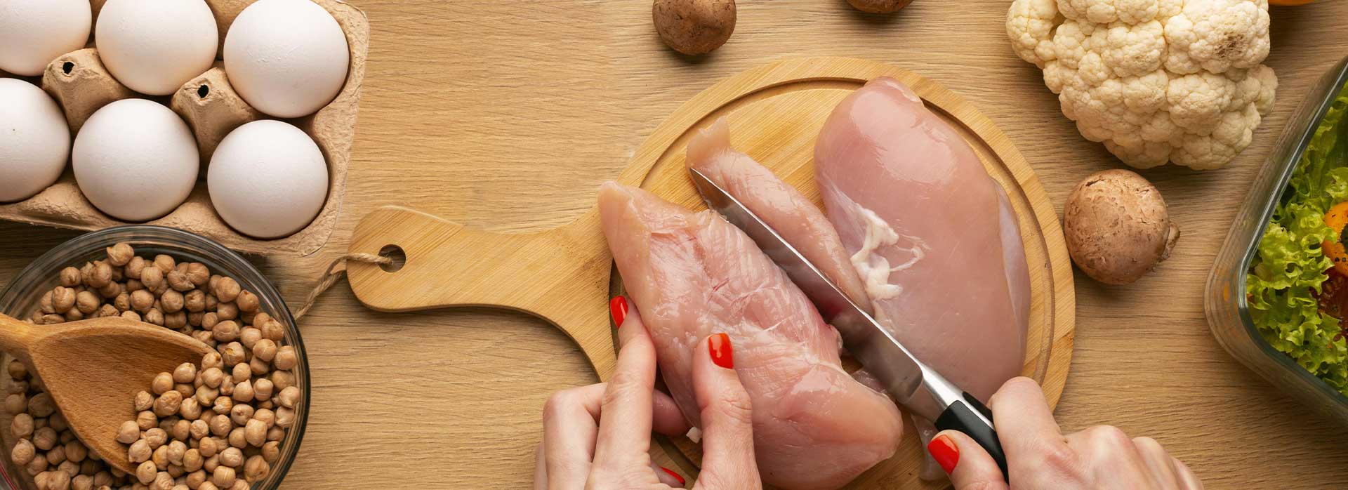 Partes del pollo