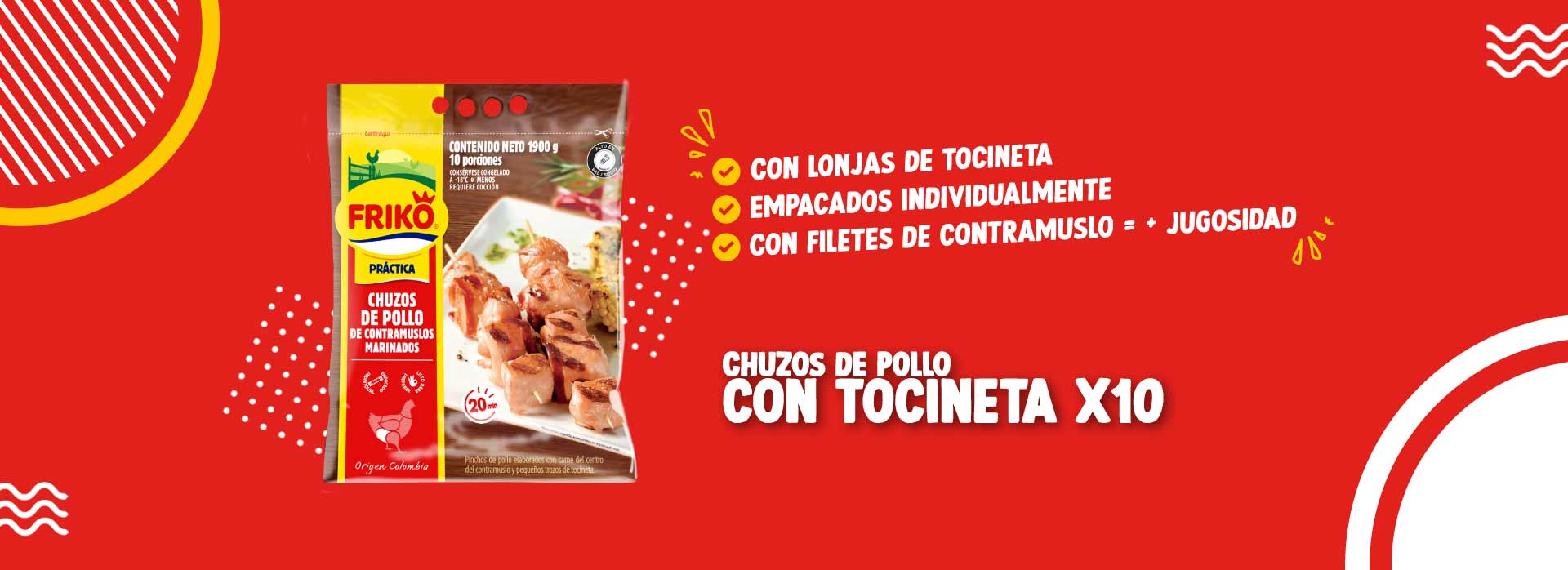 Productos de pollo Friko