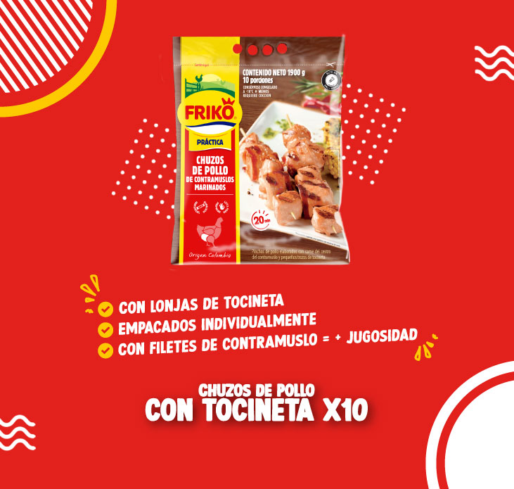 Productos de pollo Friko