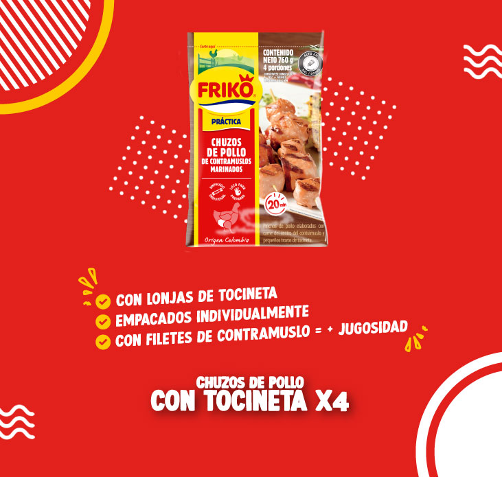 Productos de pollo Friko