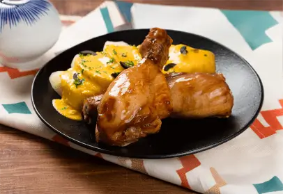 Pollo con vegetales