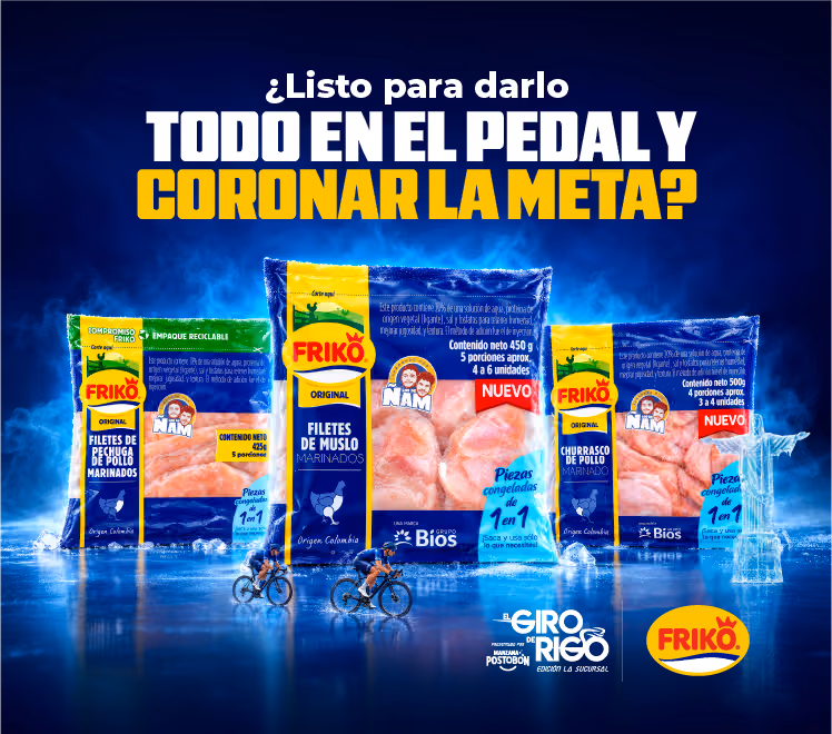 ¿Listo para darlo todo en el pedal y coronar la meta? Friko y El Giro de Rigo