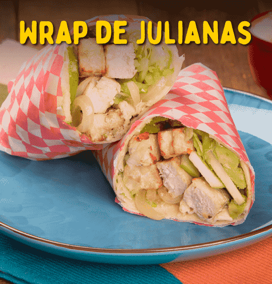 Burrito o Wrap de Julianas