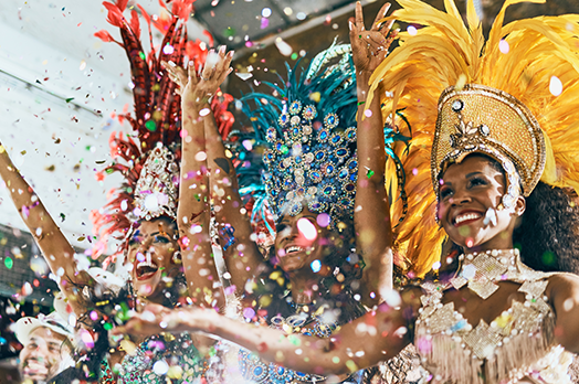 Desfile de fantasía: magia, brillo y tradición en el carnaval de Barranquilla linea original