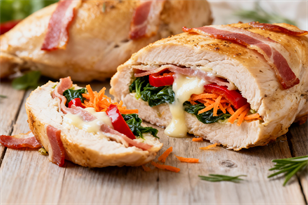 Cómo preparar pollo relleno para Navidad