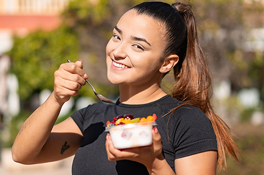 ¿Qué comer antes y después de retomar el ejercicio? linea original