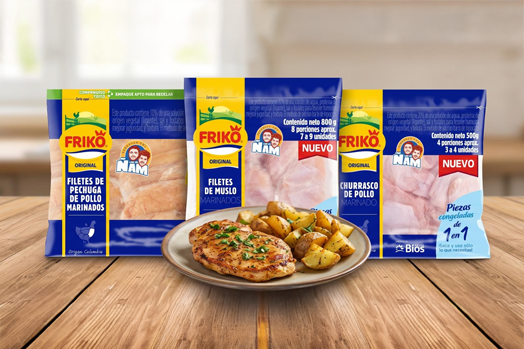Productos congelados de 1 en 1: 3 recomendados Friko 