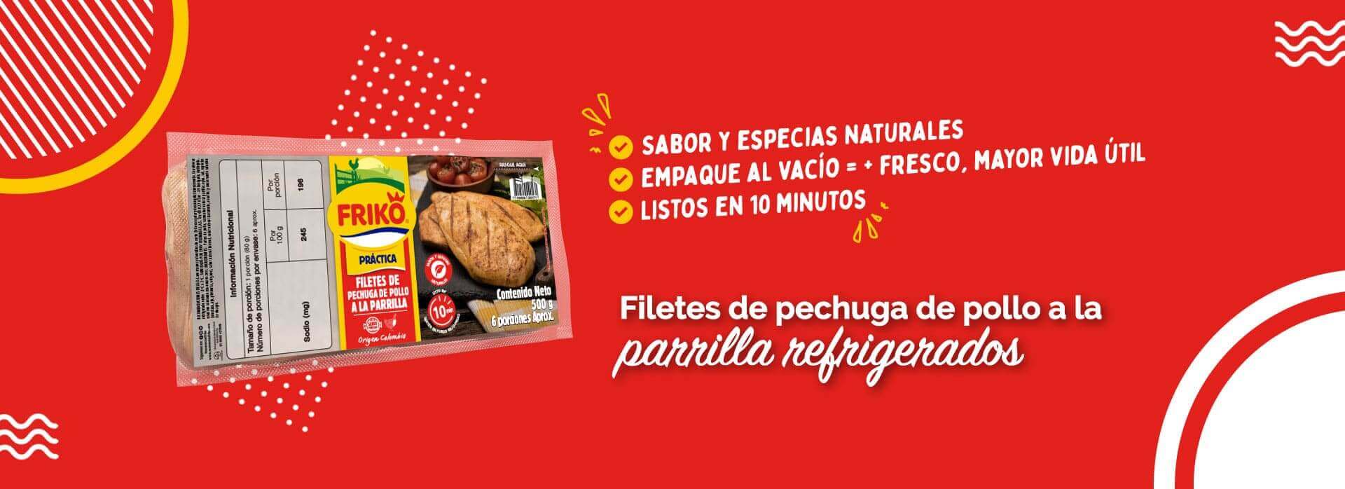 Productos de pollo Friko