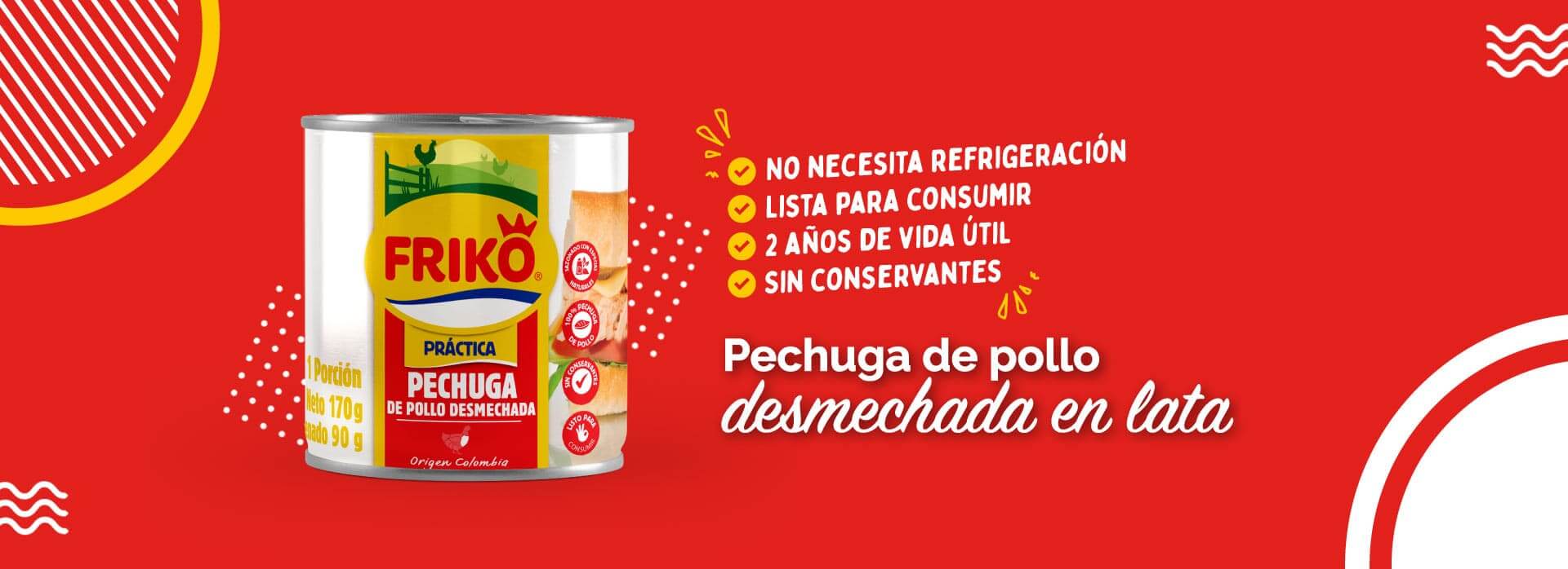 Productos de pollo Friko