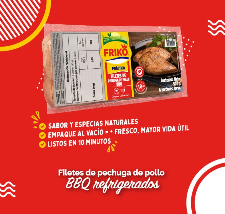 Productos de pollo Friko