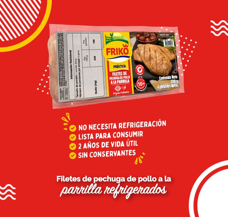 Productos de pollo Friko