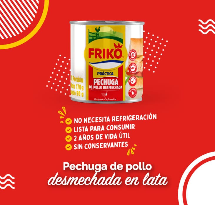 Productos de pollo Friko