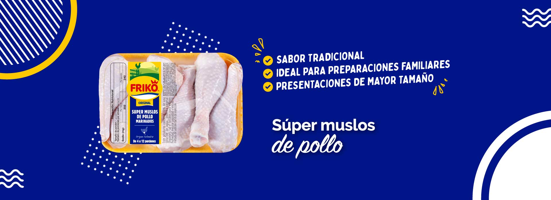 Productos de pollo Friko