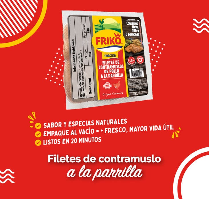 Productos de pollo Friko