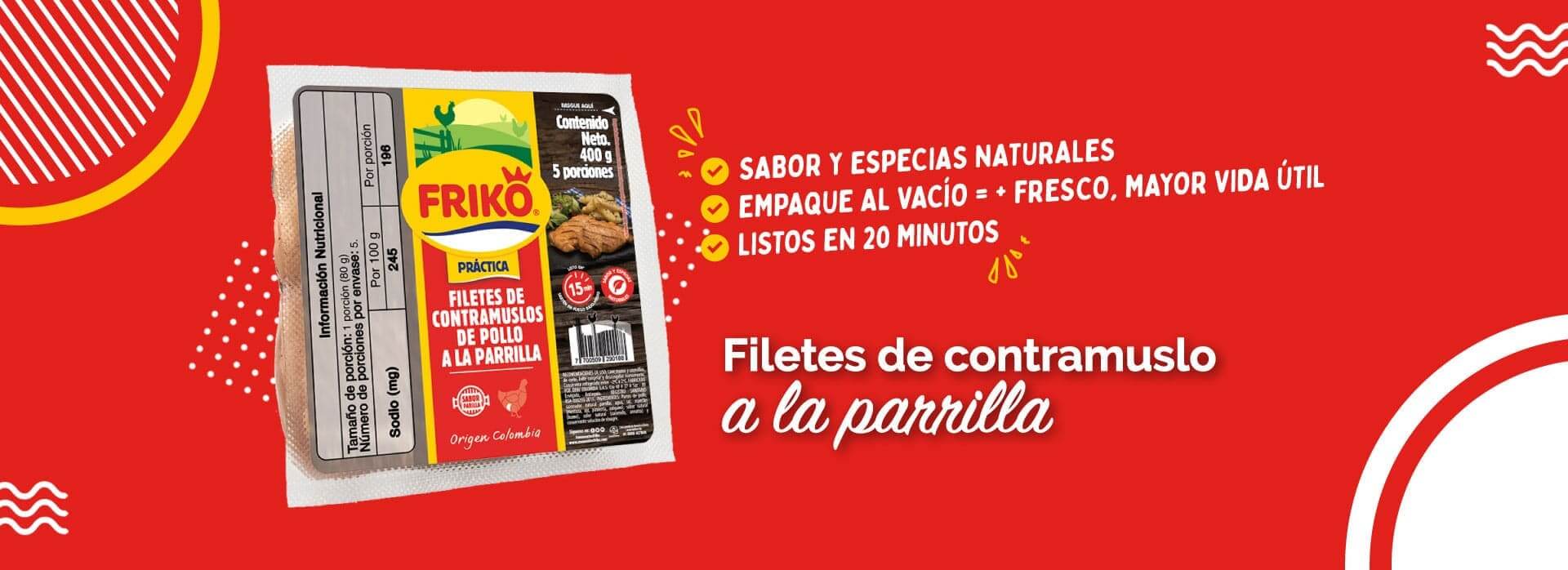 Productos de pollo Friko