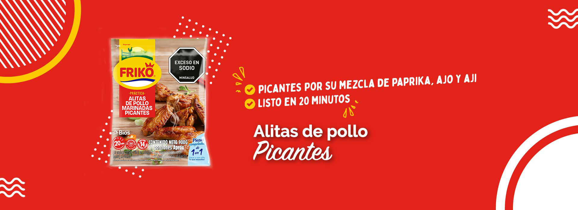 Alitas de Pollo Picantes