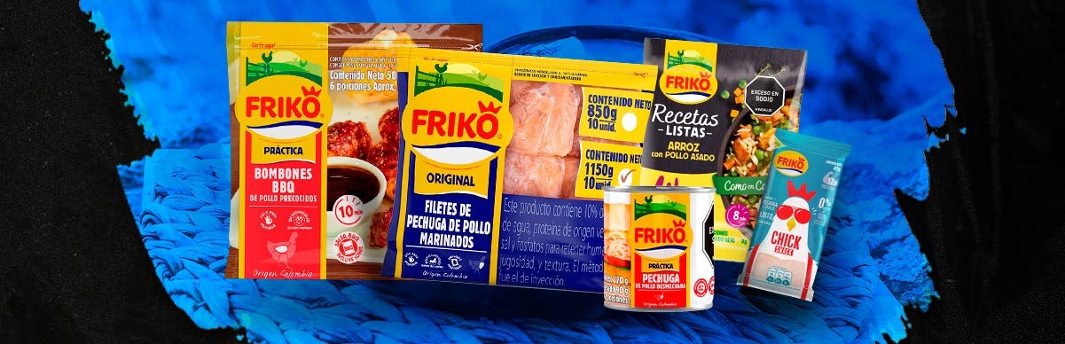 Productos de Friko listos para preparar y consumir