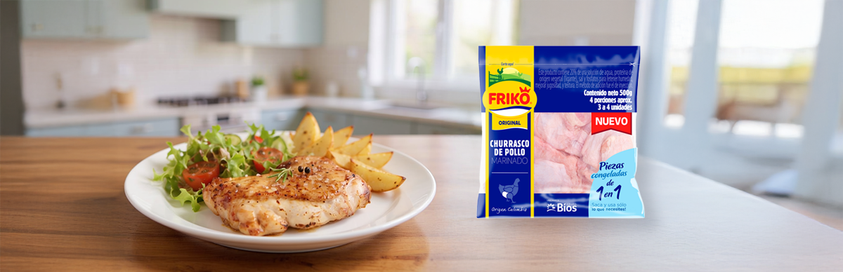 Churrasco de pollo Friko