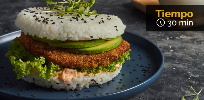 Sándwich Friko de arroz estilo japonés