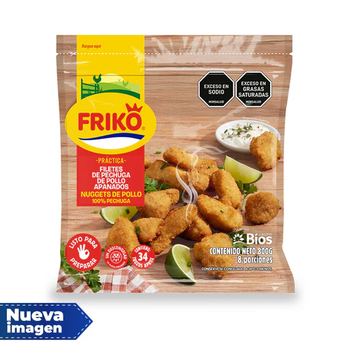 Trozos de pechuga apanados x850