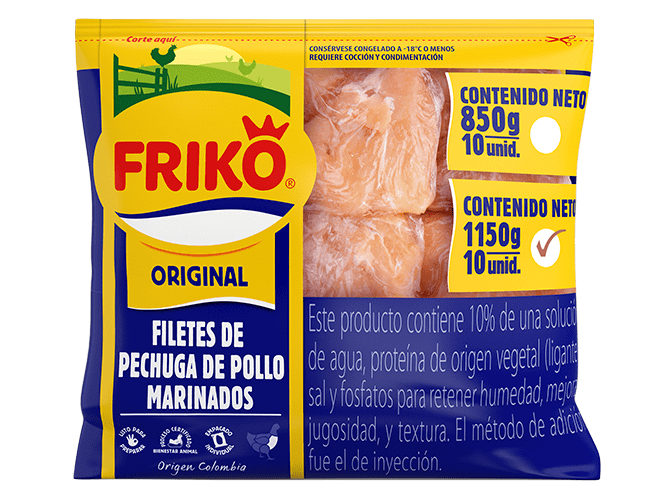 Filetes de pechuga Friko x 10 unidades