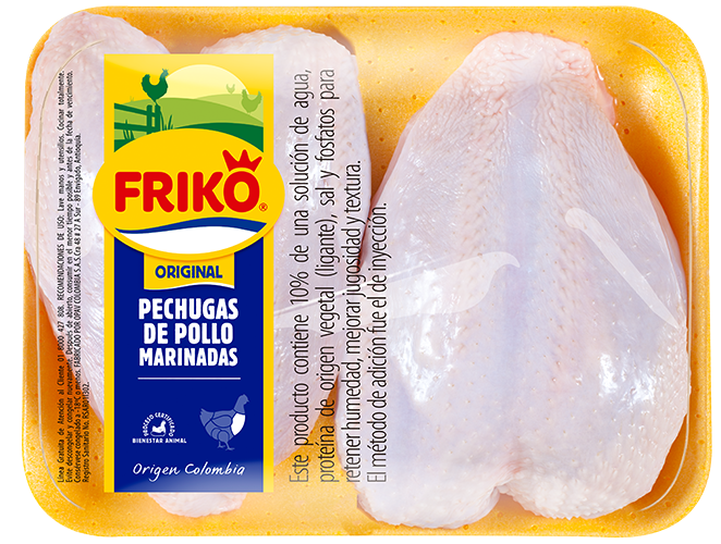Pechugas de pollo Friko