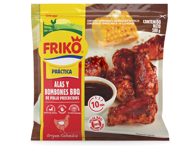 Bombones de pollo BBQ