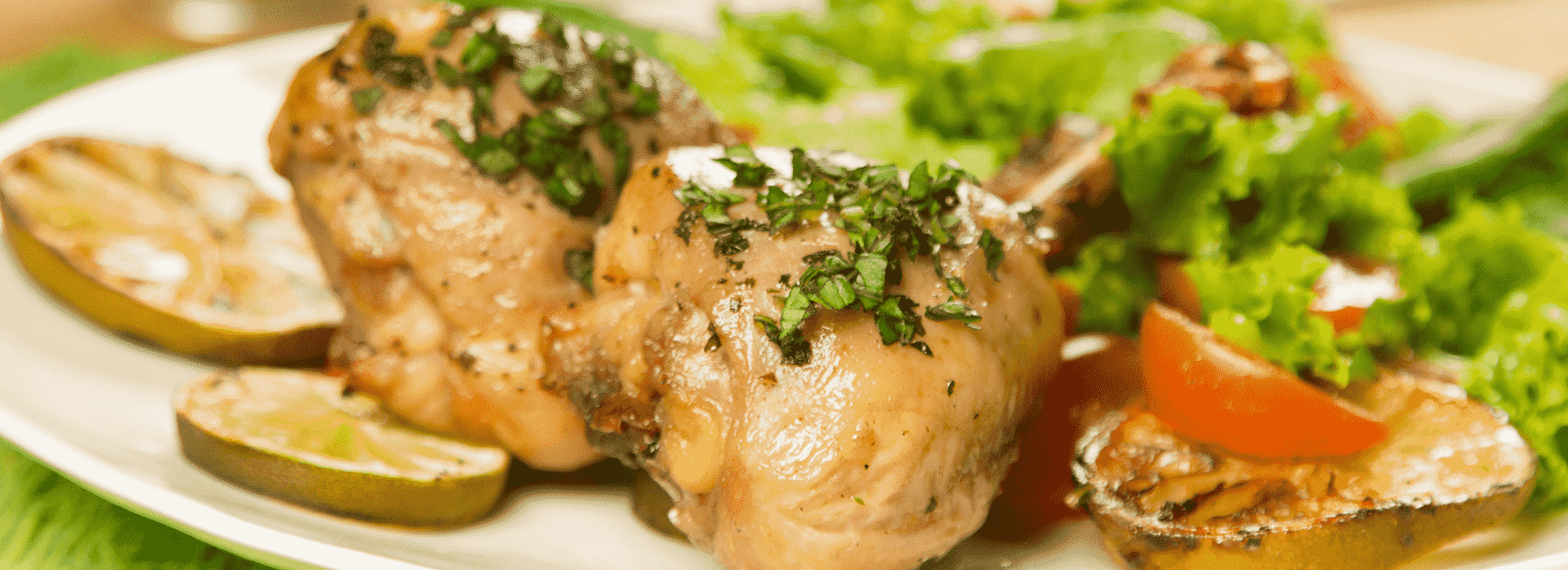 Receta de bombones de pollo con salsa de yogurt