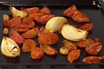 Cocinar los filetes de contramuslos de pollo