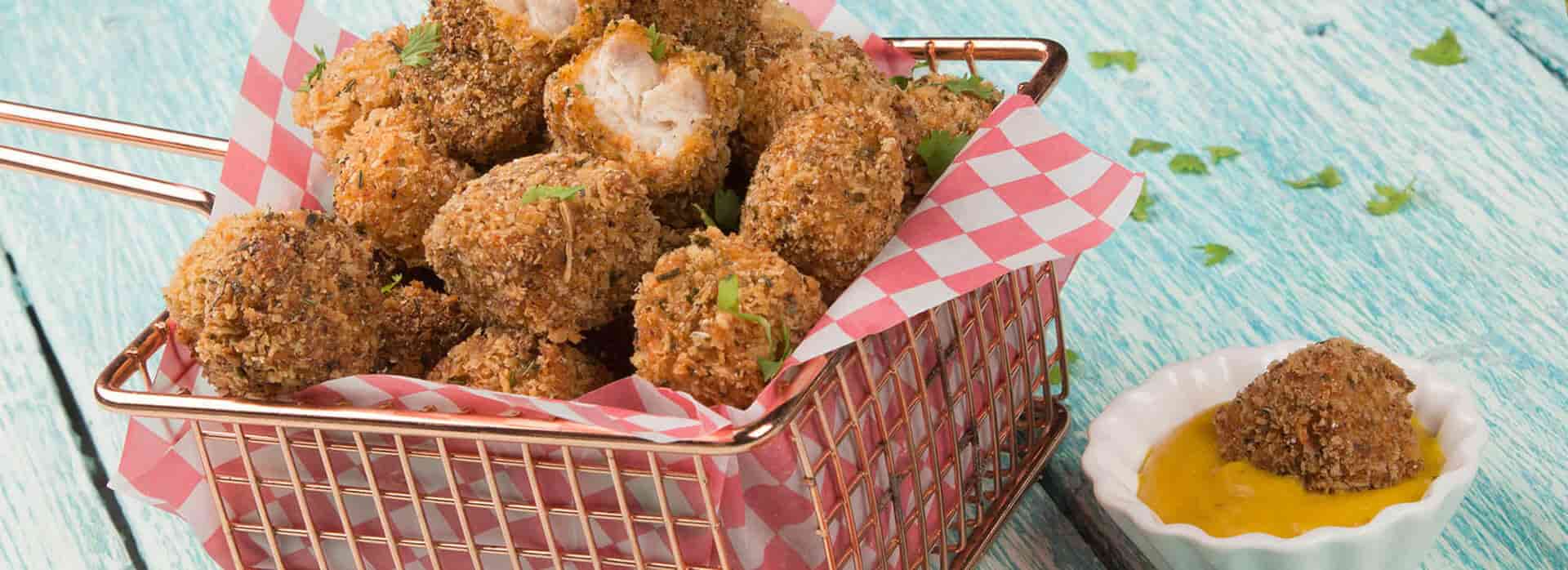 Crispetas de pollo