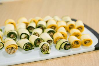 Receta de gratinado de pollo y zucchini