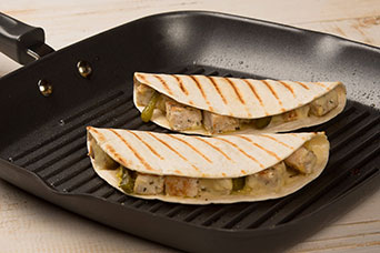 Deliciosas quesadillas de pollo