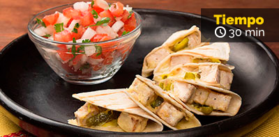 Quesadillas de pollo