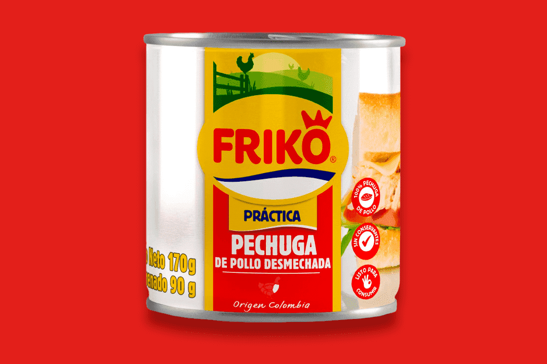 Pechuga de pollo desmechada Friko